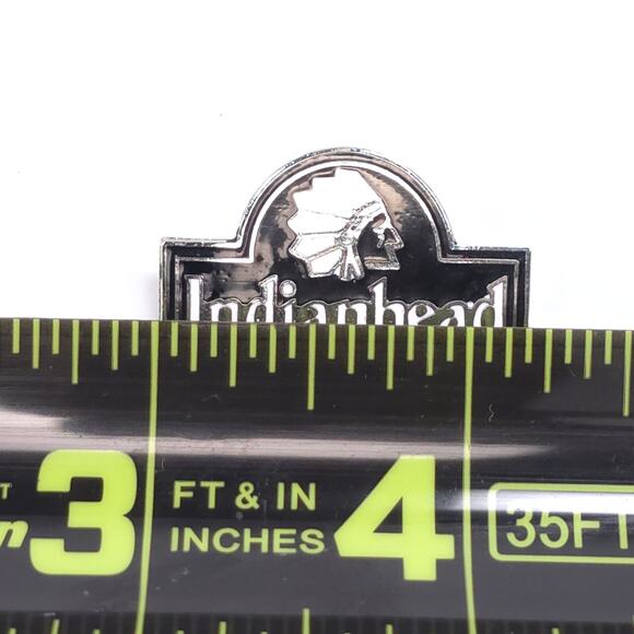Vintage Indianhead Pinback Pin - Picture 3 of 3